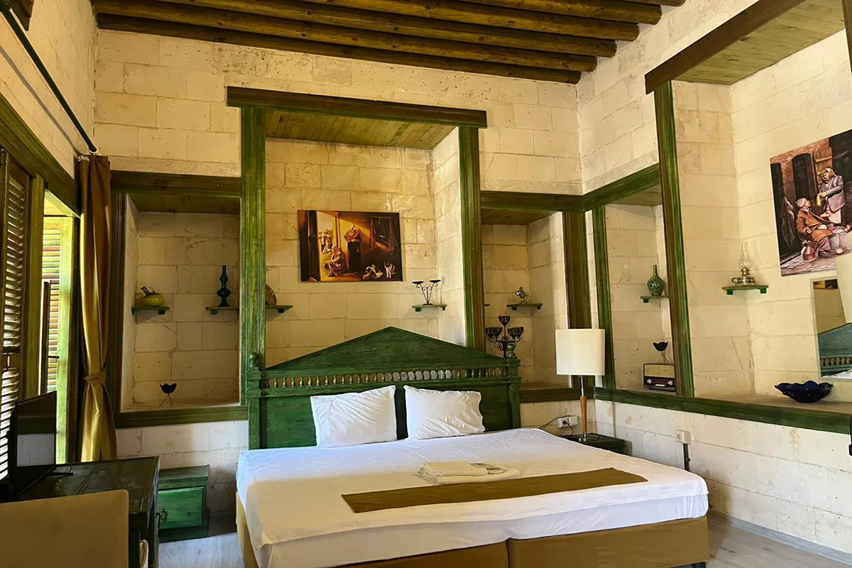 Hanehan Hotel taş mimari detayı